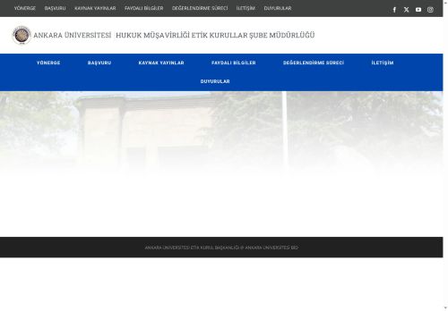 HUKUK MÜŞAVİRLİĞİ ETİK KURULLAR ŞUBE MÜDÜRLÜĞÜ