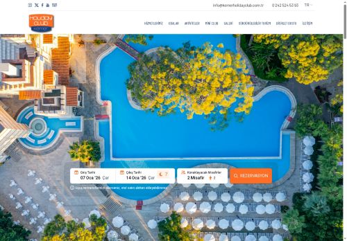 Kemer Holiday Club Official Site