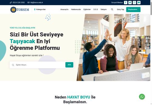 Hayat Boyu Eğitim - İşveren ve İşveren Vekillerine Yönelik İş Sağlığı ve Güvenliği Eğitimi - Toros Üniversitesi