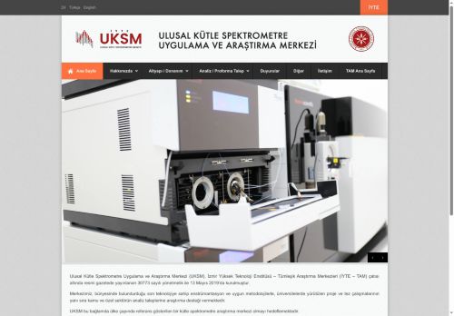 Ulusal Kütle Spektrometre Uygulama ve Araştırma Merkezi – İzmir Yüksek Teknoloji Enstitüsü