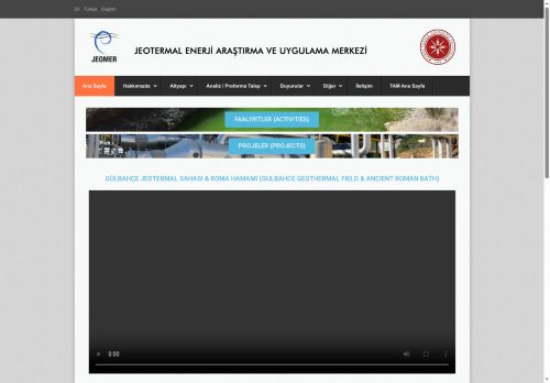 Jeotermal Enerji Araştırma ve Uygulama Merkezi – İzmir Institute of Technology