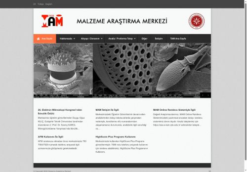 Malzeme Araştırma Merkezi – (Türkçe) İzmir Yüksek Teknoloji Enstitüsüİzmir Institute of Technology