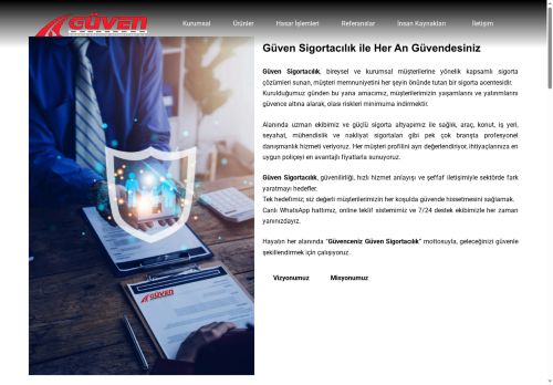 Güven Sigortacılık - Ana Sayfa