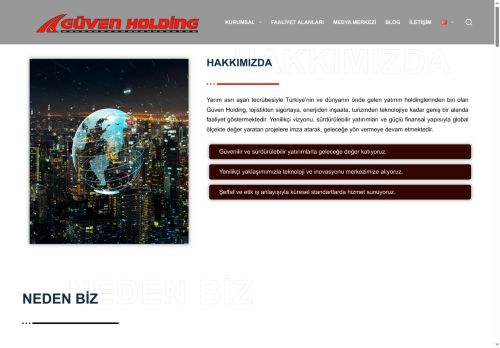 Güven Holding - Anasayfa