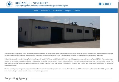 Welcome to BURET | Bogazici University Renewable Energy Technologies | BURET | Bogazici University Renewable Energy Technologies