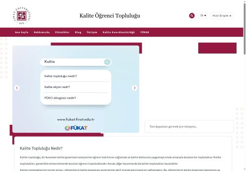 Ana Sayfa | Fırat Üniversitesi