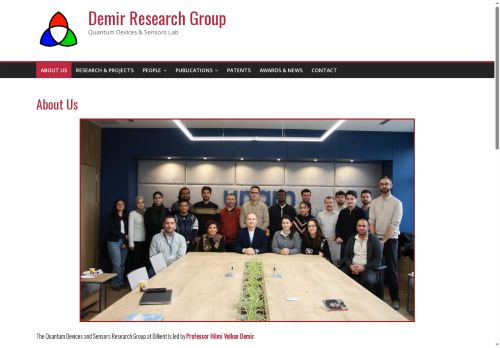 Demir Research Group – Quantum Devices & Sensors Lab