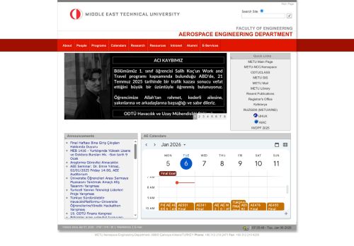 METU | Aerospace Engineering