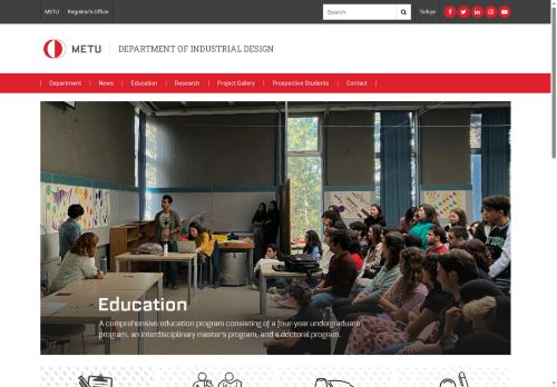 DEPARTMENT OF INDUSTRIAL DESIGN | A biref description of the department