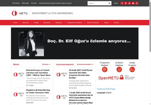 DEPARTMENT of CIVIL ENGINEERING | What makes our future is our difference, what makes us different is our future.