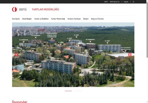 General Information | DORMITORIES DIRECTORATE