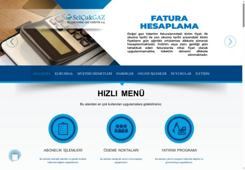 SELÇUKGAZ DOĞAL GAZ DAĞITIM A.Ş.
