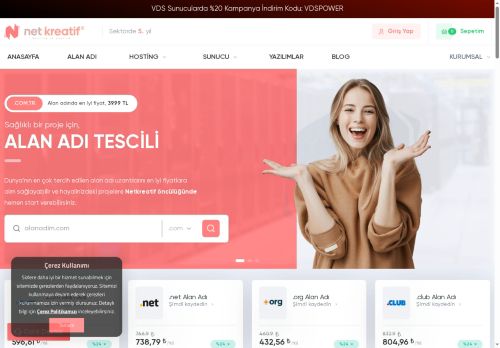 Netkreatif - Hosting Satın Al - Limitsiz Web Hosting Fiyatları