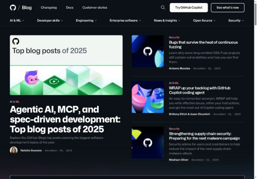 The GitHub Blog - Home