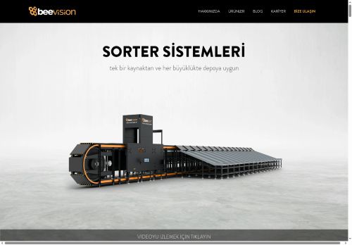 BeeVision Depo Otomasyon Sistemleri, Paket ve Palet Hacim Ölçerleri, Hacim, Ağırlık ve Boyut Ölçüm Sistemi, Sorter Sistemleri ve AI Destekli Depo Otomasyonu Yönetim Yazılımı