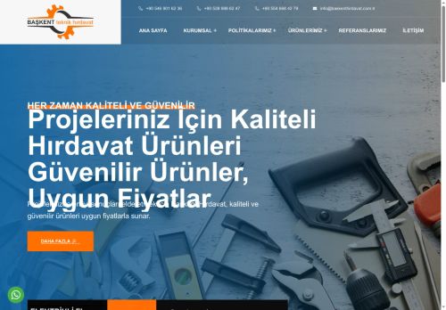 Başkent Hırdavat | Genel Hırdavat Ürünleri