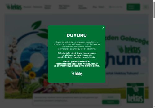 Anasayfa | Hektaş