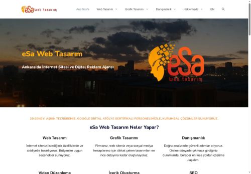 Ankara web sitesi ve dijital reklam ajansı - eSa Web Tasarım