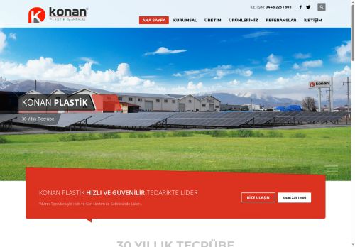 Konan Plastik – Erzincan – Kaliteli Üretim