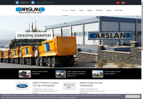 ARSLAN DAMPER MAKİNA