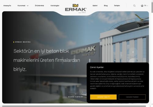 İnovasyonla Güçlü Üretim - Ermak Makina