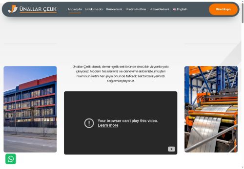 Ünallar Çelik - Anasayfa