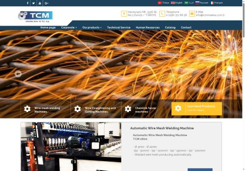 TCM MAKİNA SAN. VE TİC. A.Ş.