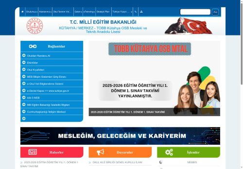 TOBB Kütahya OSB Mesleki ve Teknik Anadolu Lisesi - KÜTAHYA / MERKEZ