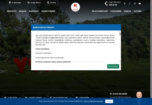 T.C. Yunusemre Belediyesi Resmi Web Sitesi
