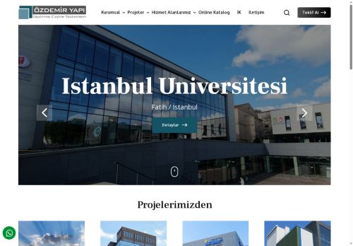 Özdemir Yapı Giydirme Cephe Sistemleri