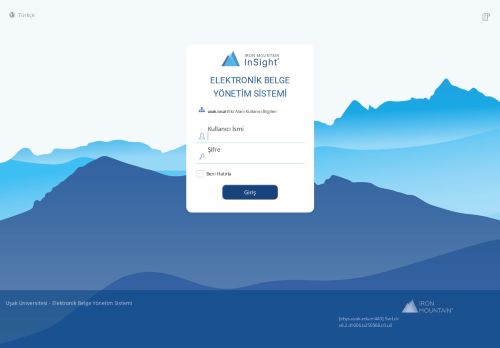 Giriş Sayfası - enVision