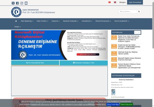 Prof. Dr. Fuat SEZGİN Kütüphanesi
