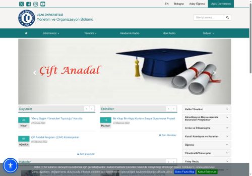 Yönetim ve Organizasyon Bölümü