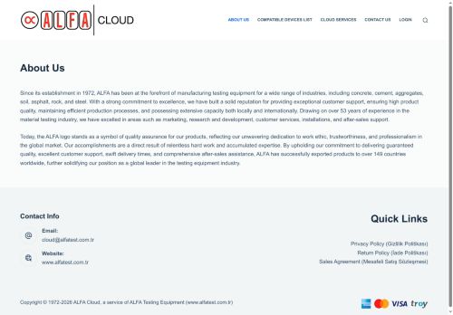 ALFA Cloud – Smart Cloud Service