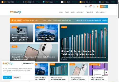 Teknoji – Güncel Teknoloji Haberleri ve İnceleme