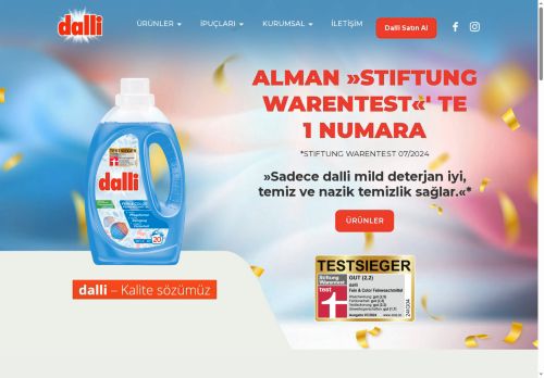 dalli | Doğal Deterjan