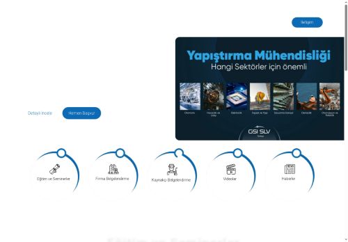 Firma Belgelendirme, Kaynakçı Belgelendirme, Kaynak Mühendisliği ve Personel Eğitimleri - GSİ-SLV Türkiye