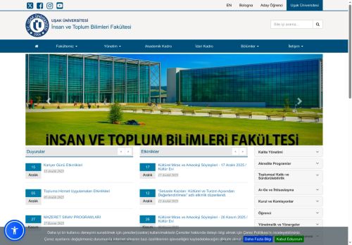 İnsan ve Toplum Bilimleri Fakültesi