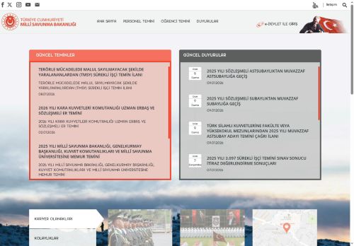 Personel Temin Sistemi Bilgi Sistemi - Ana Sayfa