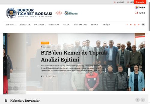 Burdur Ticaret Borsası