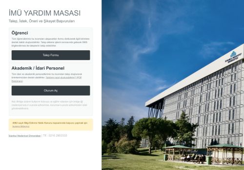 Bridge - İMÜ Yardım Masası