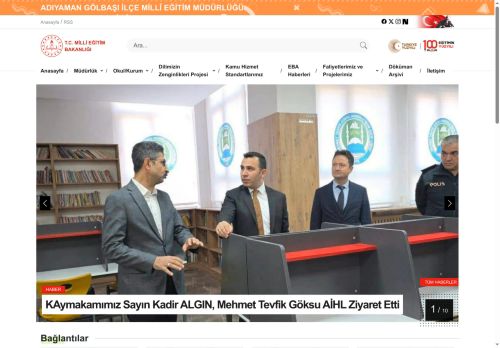 GÖLBAŞI İLÇE MİLLÎ EĞİTİM MÜDÜRLÜĞÜ - MEB ADIYAMAN