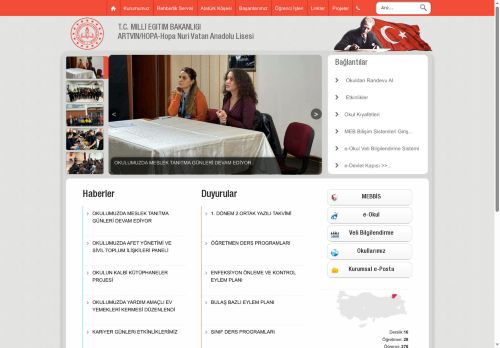 Hopa Nuri Vatan Anadolu Lisesi - ARTVİN / HOPA