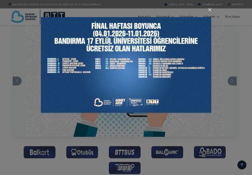 Balıkesir Toplu Taşıma AŞ - BTT