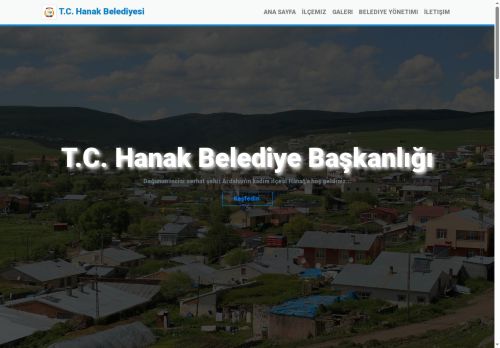 T.C. Hanak Belediye Başkanlığı