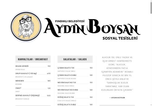 Sosyal Belediyecilik - Aydın Boysan Sosyal Tesisleri
