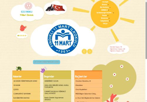 11 Mart İlkokulu - RİZE / FINDIKLI
