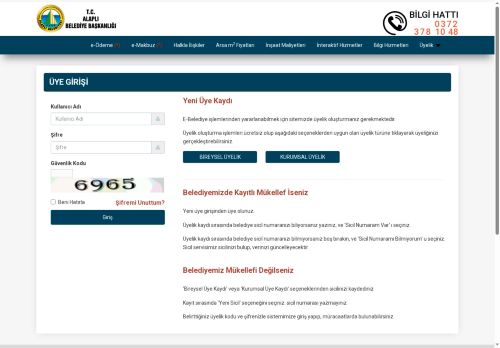 ebelediye.alapli.bel.tr