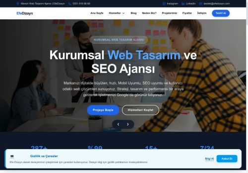 EfeDizayn | Kurumsal Web Tasarım, Özel Yazılım ve SEO Ajansı | Mersin