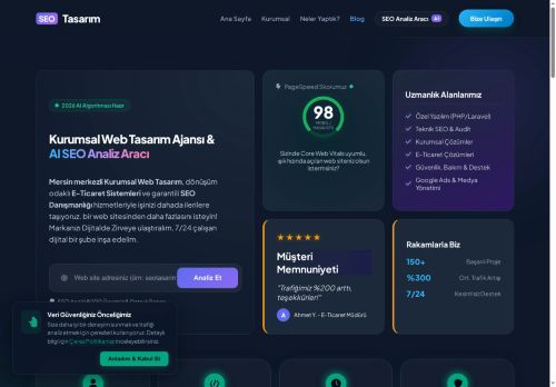 Web Tasarım Ajansı & AI SEO Analiz Aracı | SEO Tasarım